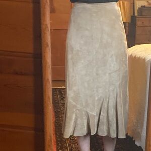 Suede Chico's Skirt